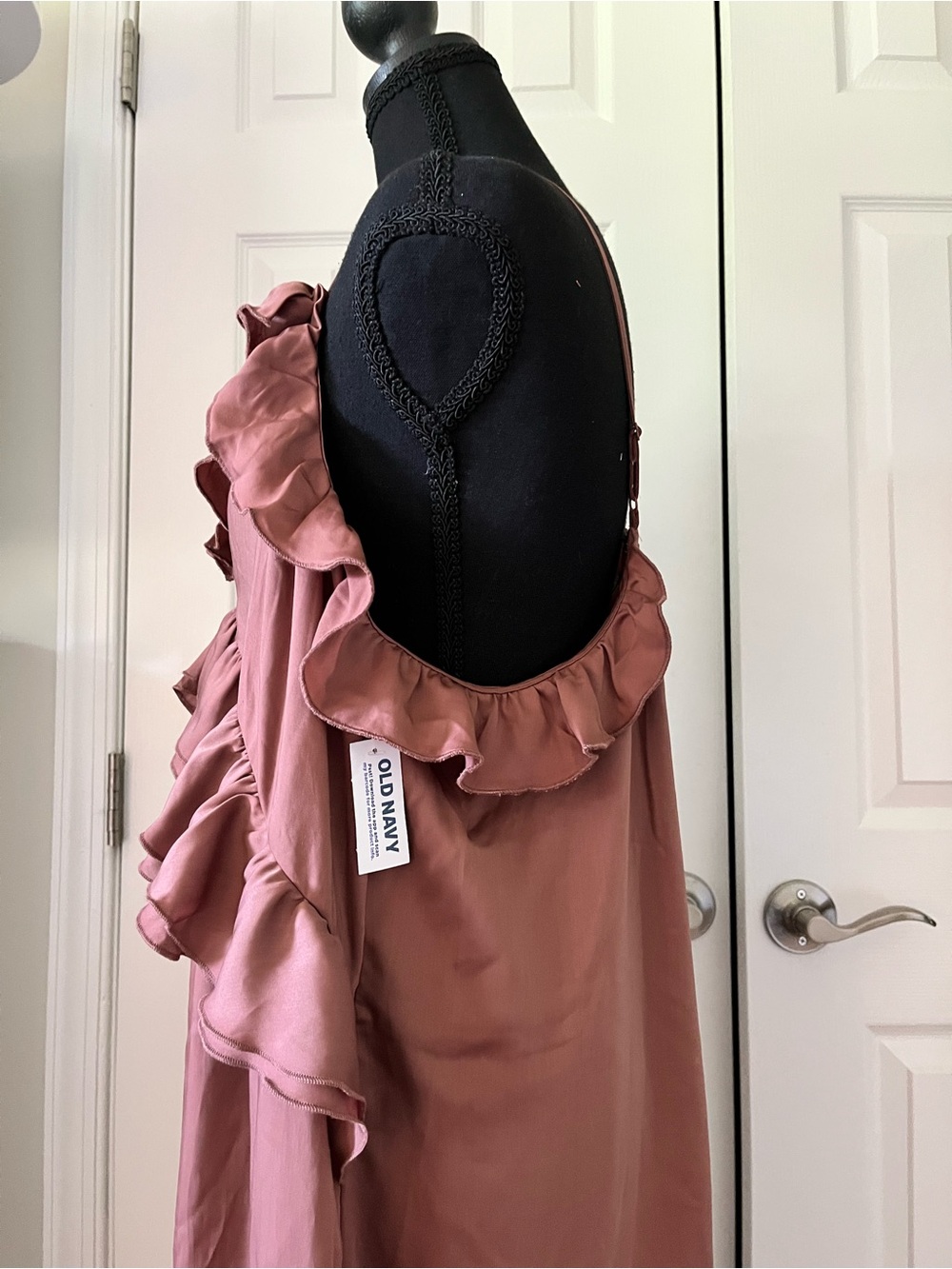 Old Navy Ruffle Trim Maxi Dress | NWT ⭐️ | Sz Large - Picture 5 of 10